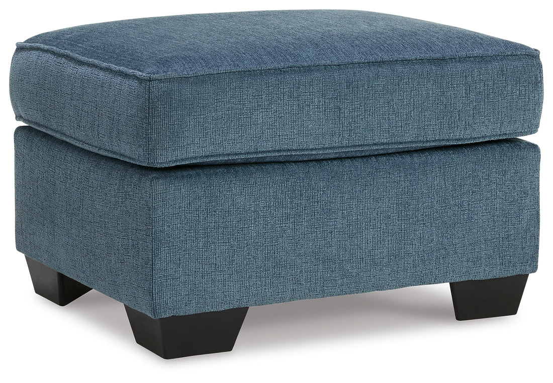 Cashton Blue Ottoman - 4060514 - Bien Home Furniture &amp; Electronics