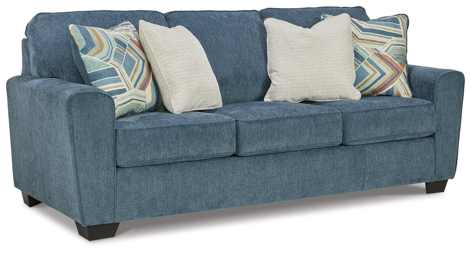 Cashton Blue Queen Sofa Sleeper - 4060539 - Bien Home Furniture & Electronics