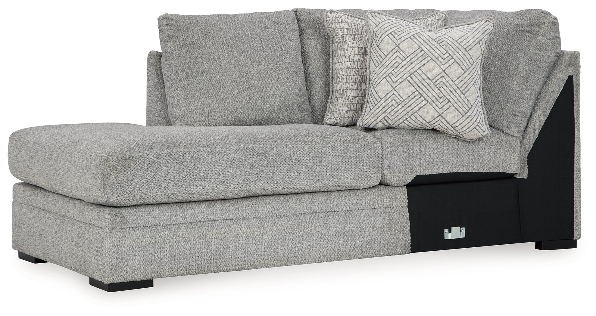 Casselbury Cement Left-Arm Facing Corner Chaise - 5290616 - Bien Home Furniture & Electronics