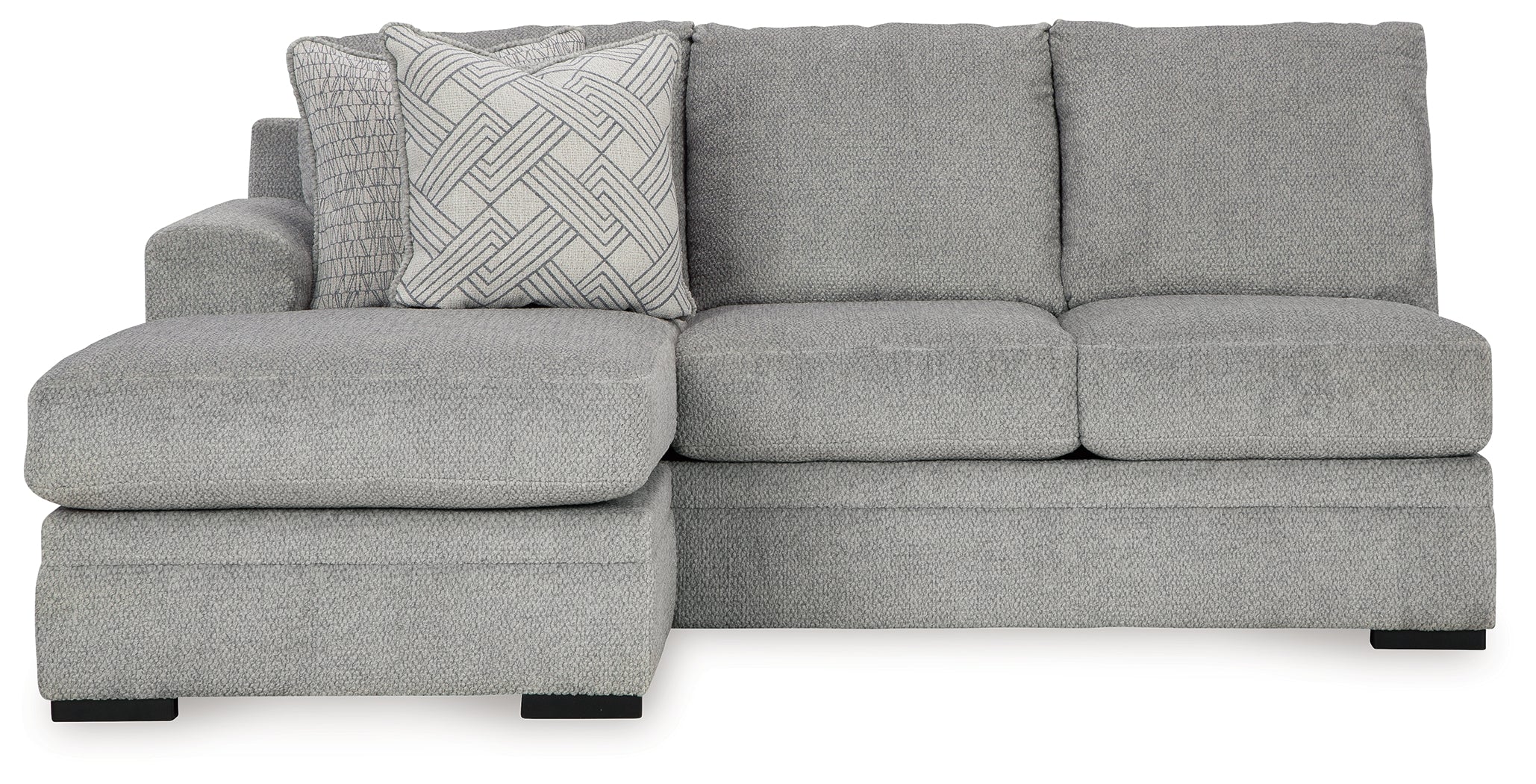 Casselbury Cement Left-Arm Facing Sofa Chaise - 5290602 - Bien Home Furniture & Electronics