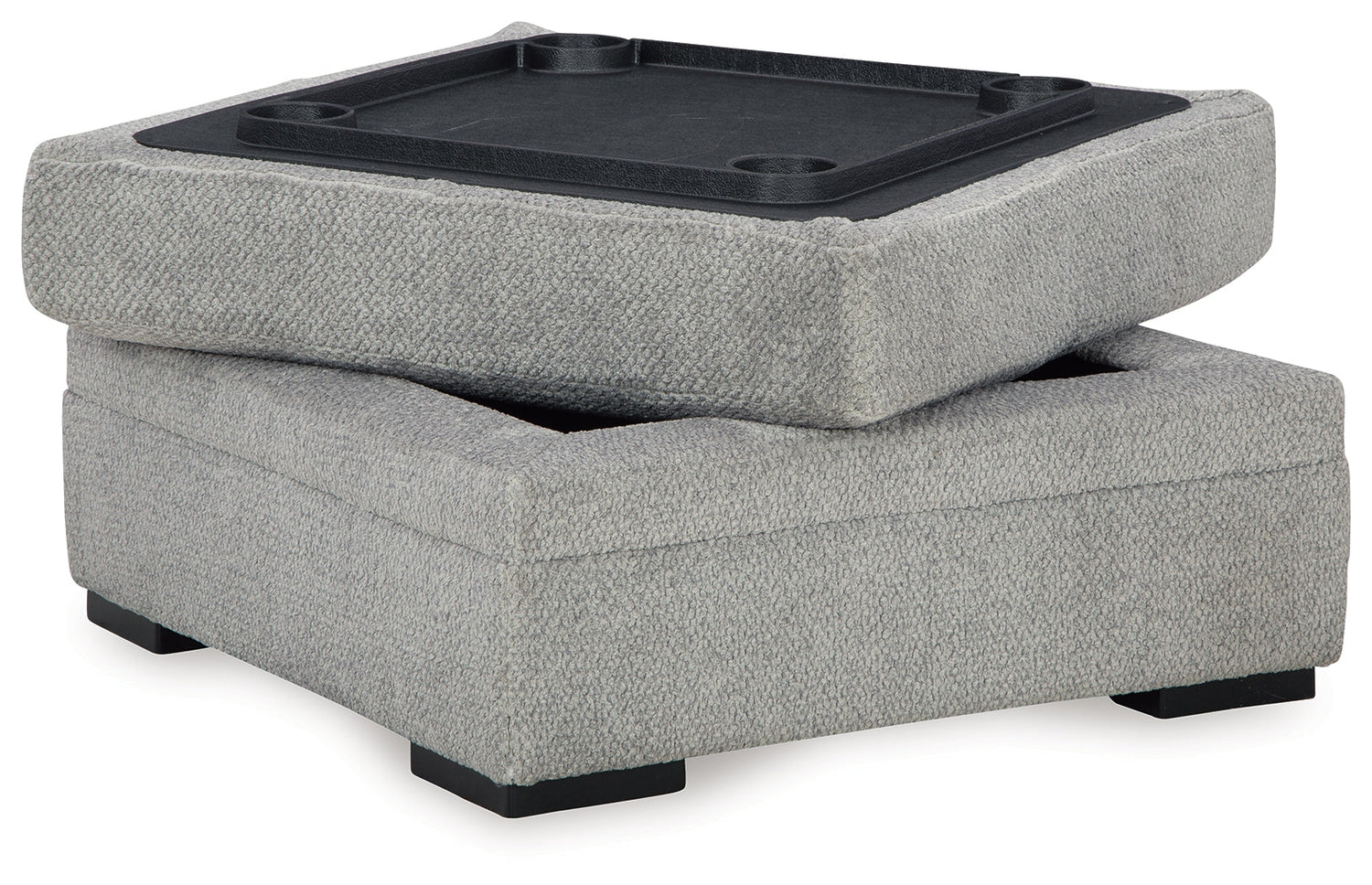 Casselbury Cement Ottoman With Storage - 5290611 - Bien Home Furniture & Electronics