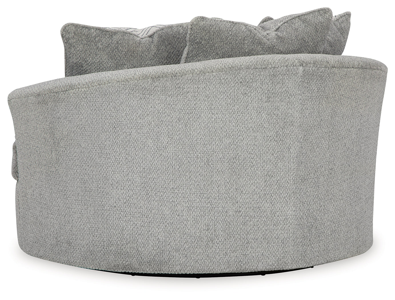 Casselbury Cement Oversized Swivel Accent Chair - 5290621 - Bien Home Furniture & Electronics