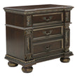 Catalonia Cherry Nightstand - 1824-4 - Bien Home Furniture & Electronics