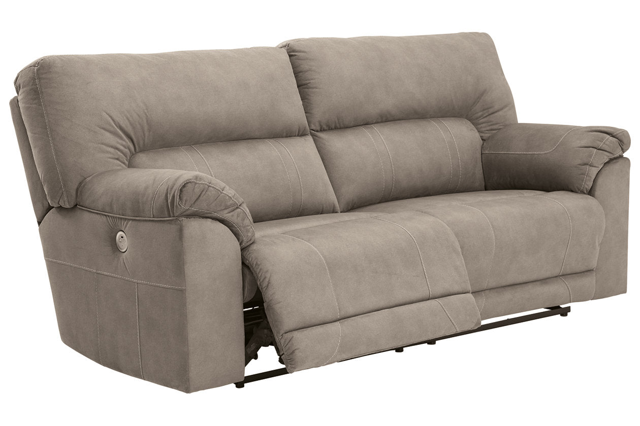 Cavalcade Slate Power Reclining Sofa - 7760147 - Bien Home Furniture & Electronics