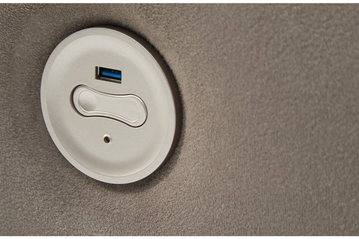 Cavalcade Slate Power Reclining Sofa - 7760147 - Bien Home Furniture & Electronics