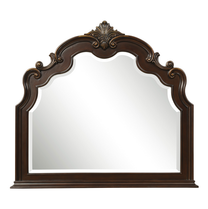 Cavalier Dark Cherry Mirror (Mirror Only) - 1757-6 - Bien Home Furniture &amp; Electronics