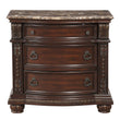 Cavalier Dark Cherry Nightstand - 1757-4 - Bien Home Furniture & Electronics