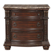 Cavalier Dark Cherry Nightstand - 1757-4 - Bien Home Furniture & Electronics