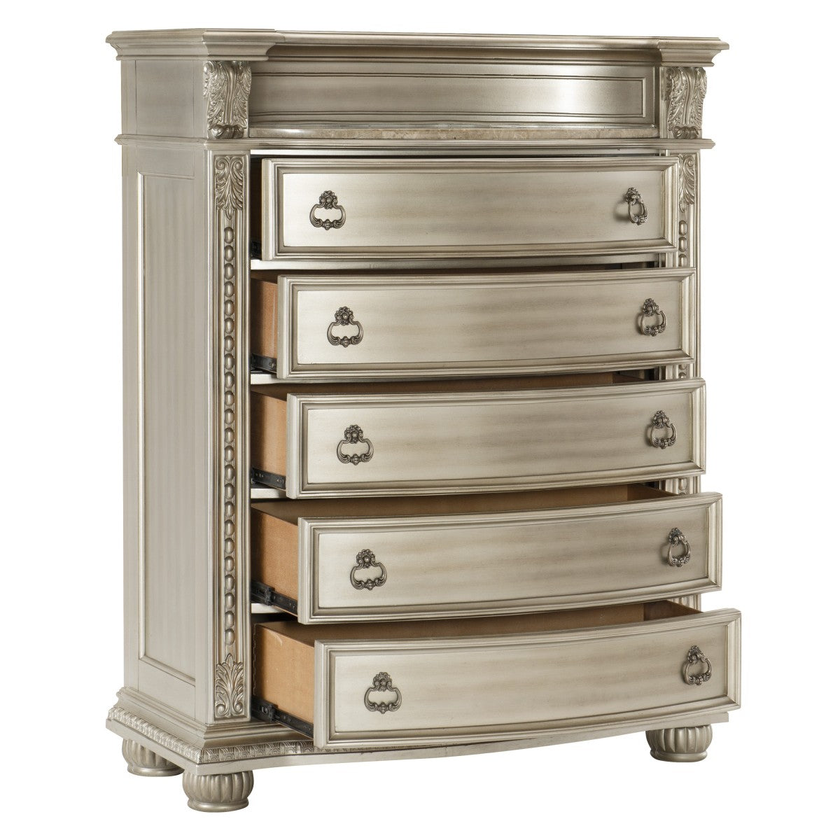 Cavalier Silver Chest - 1757SV-9 - Bien Home Furniture &amp; Electronics