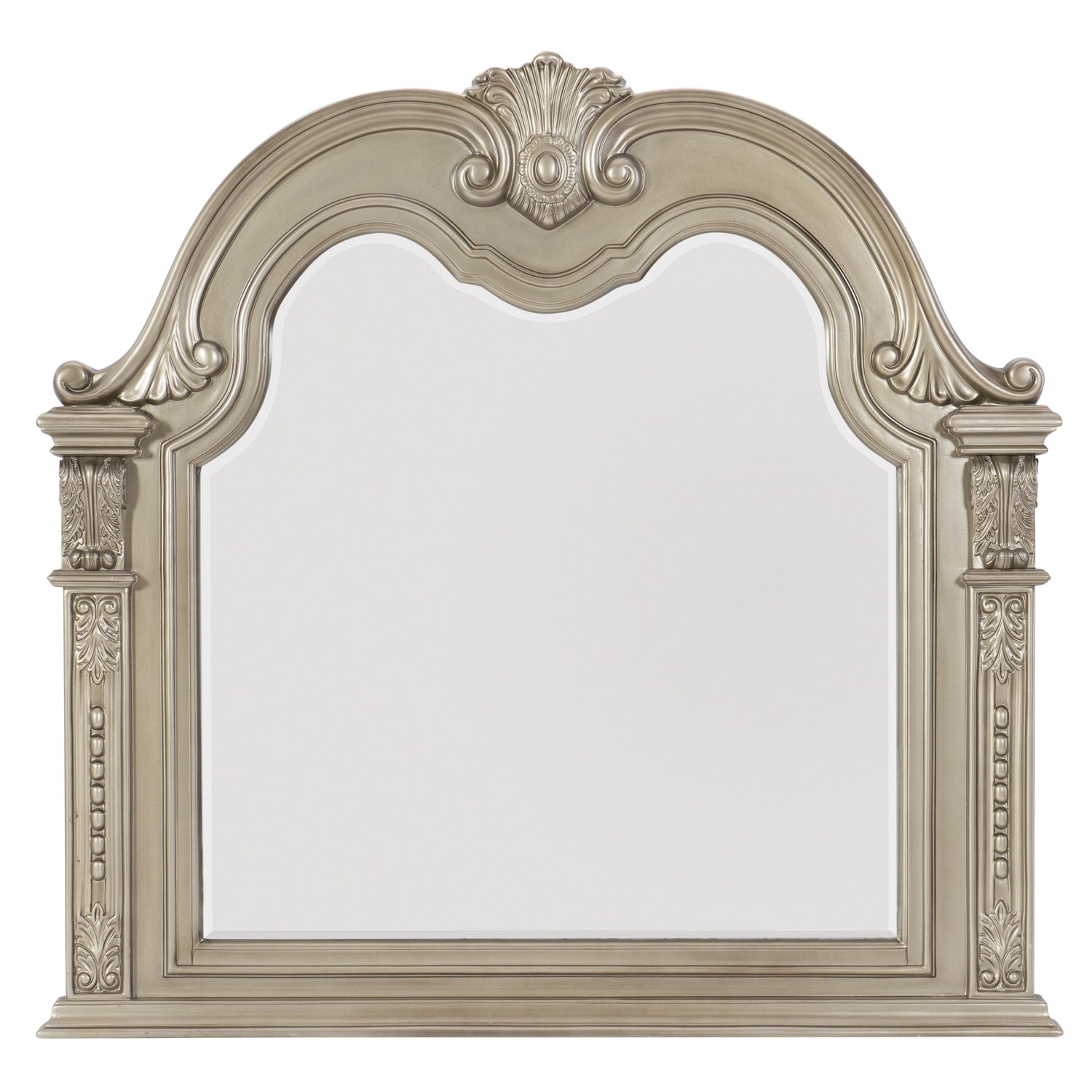 Cavalier Silver Mirror (Mirror Only) - 1757SV-6 - Bien Home Furniture & Electronics