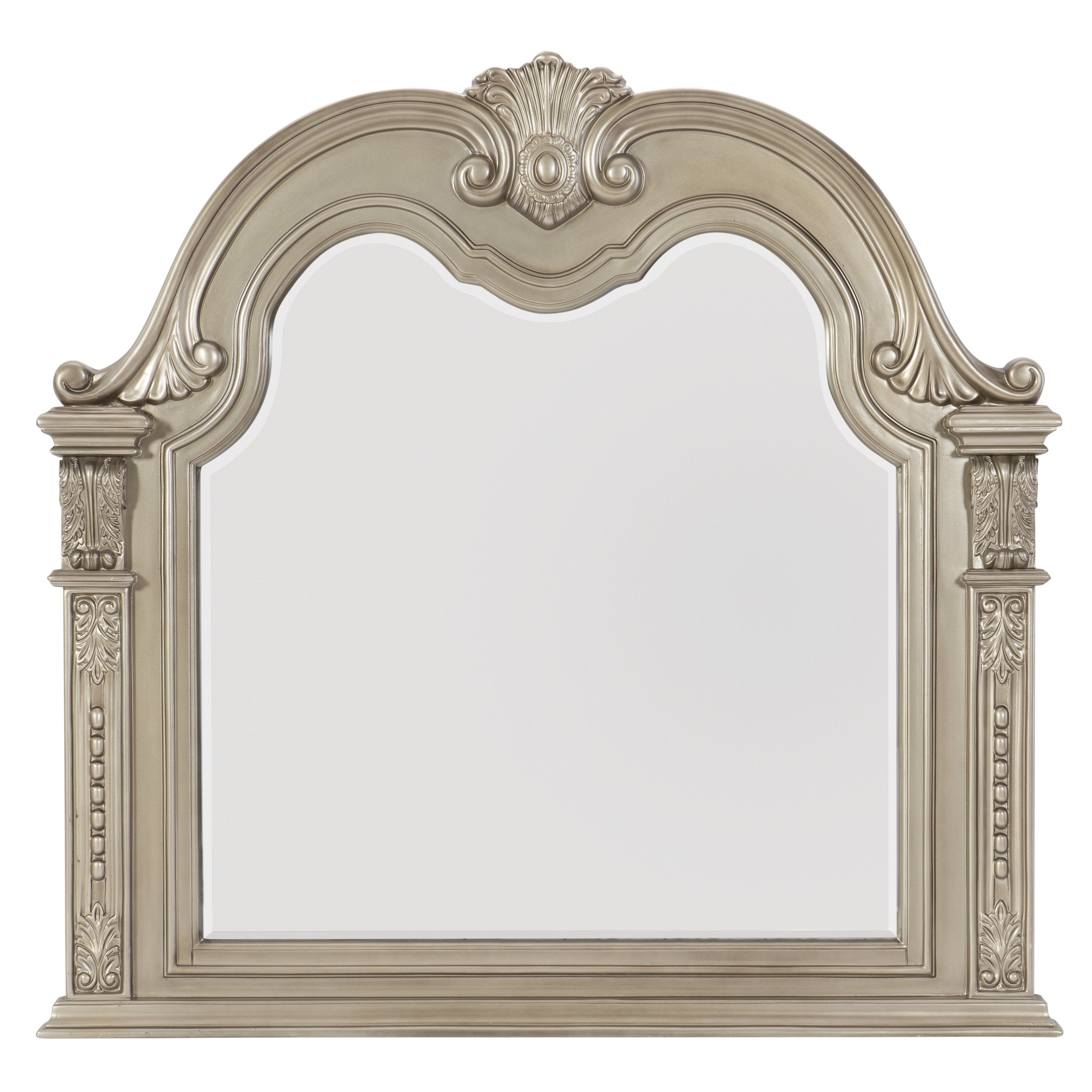 Cavalier Silver Mirror (Mirror Only) - 1757SV-6 - Bien Home Furniture &amp; Electronics