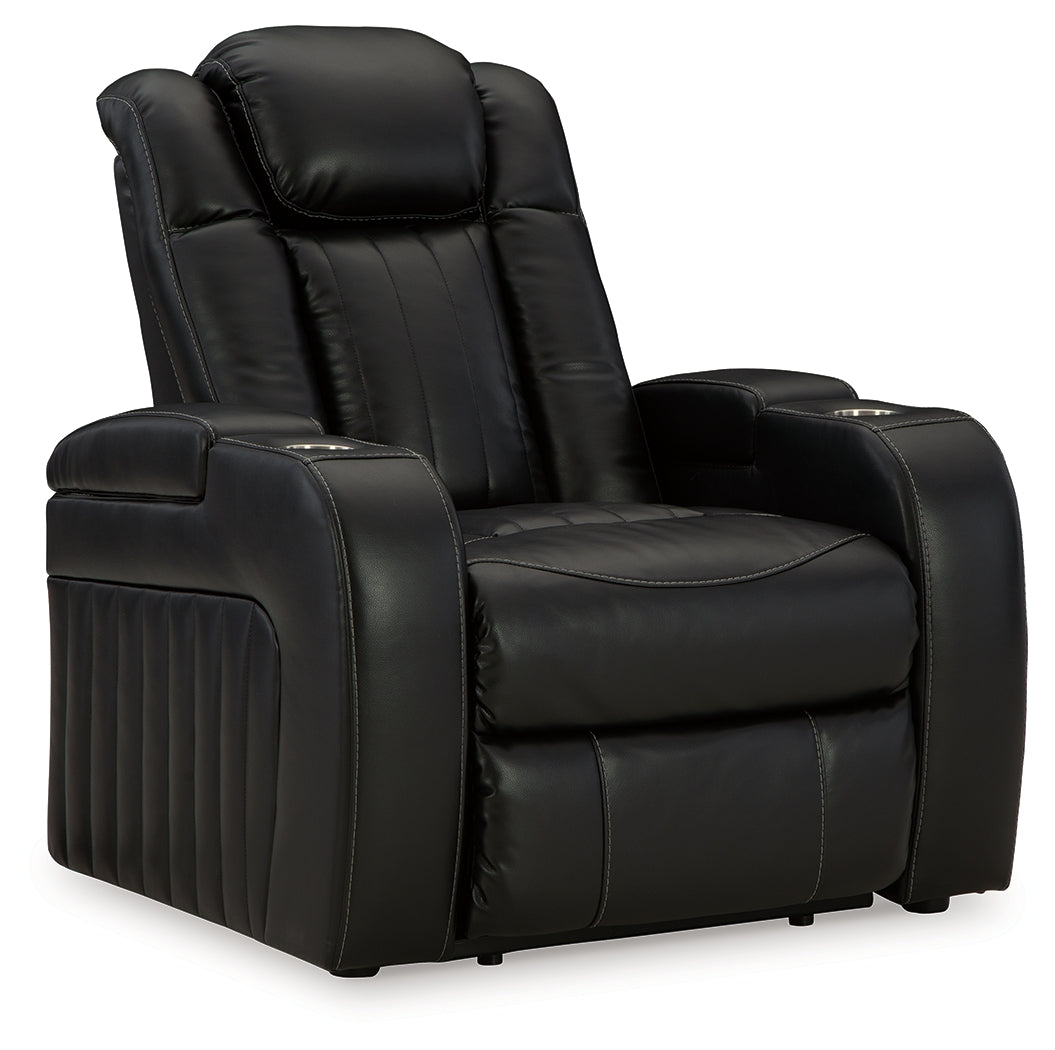 Caveman Den Midnight Power Recliner - 9070313 - Bien Home Furniture & Electronics