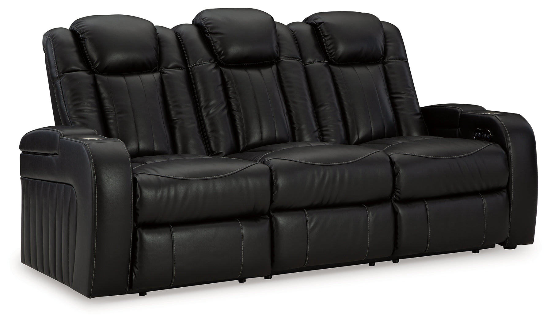 Caveman Den Midnight Power Reclining Sofa - 9070315 - Bien Home Furniture & Electronics