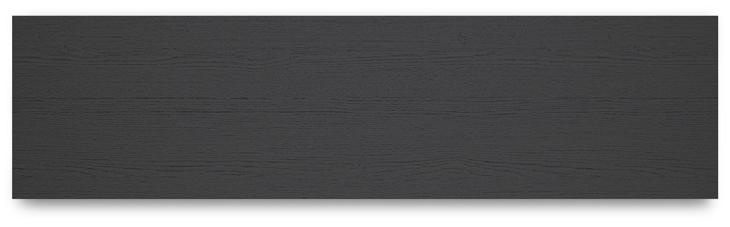 Cayberry Black 60" TV Stand with Electric Fireplace - W2721-168 - Bien Home Furniture & Electronics