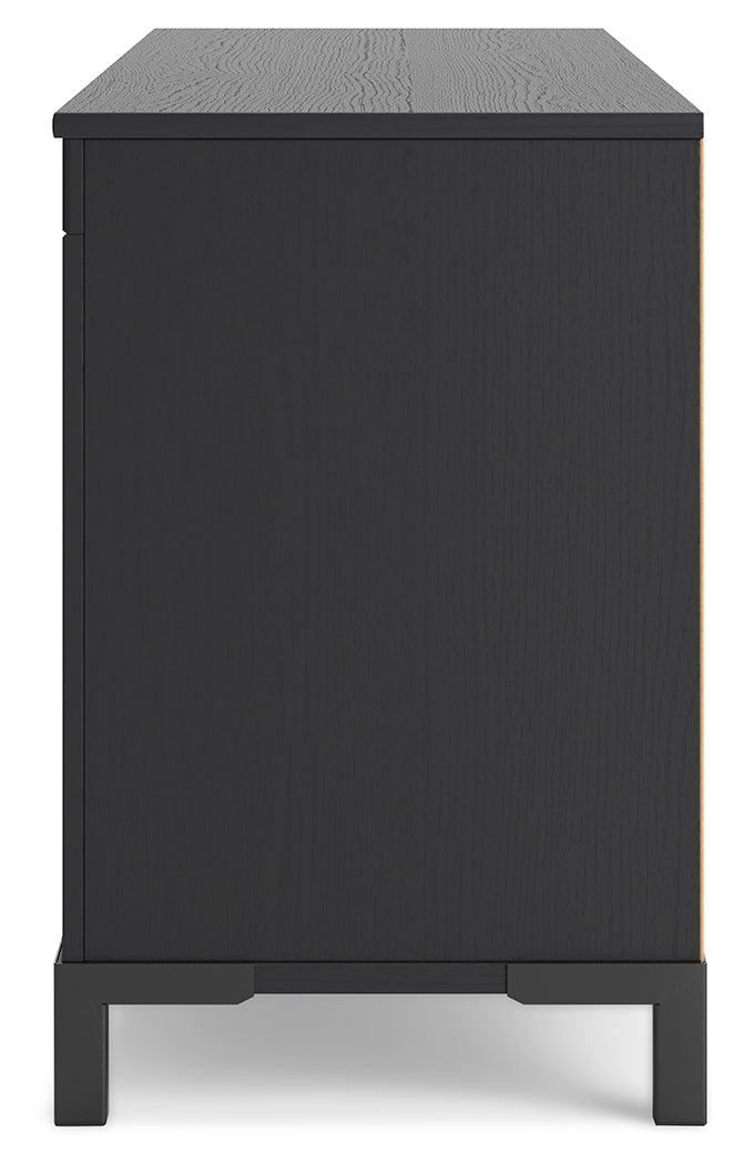 Cayberry Black 60" TV Stand with Electric Fireplace - W2721-168 - Bien Home Furniture & Electronics