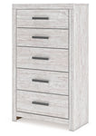 Cayboni Whitewash Chest of Drawers - B3788-46 - Bien Home Furniture & Electronics