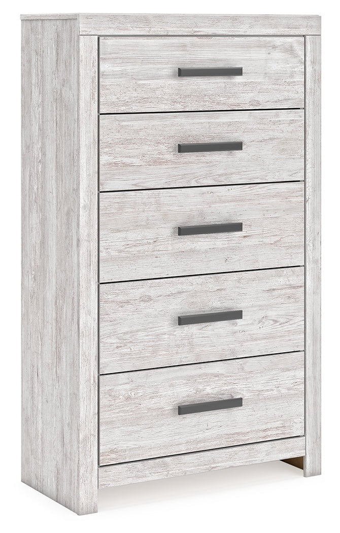 Cayboni Whitewash Chest of Drawers - B3788-46 - Bien Home Furniture &amp; Electronics