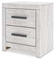 Cayboni Whitewash Nightstand - B3788-92 - Bien Home Furniture & Electronics