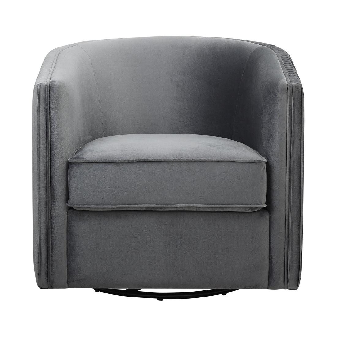 Cecily Gray Swivel Chair - 1038GY-1 - Bien Home Furniture &amp; Electronics
