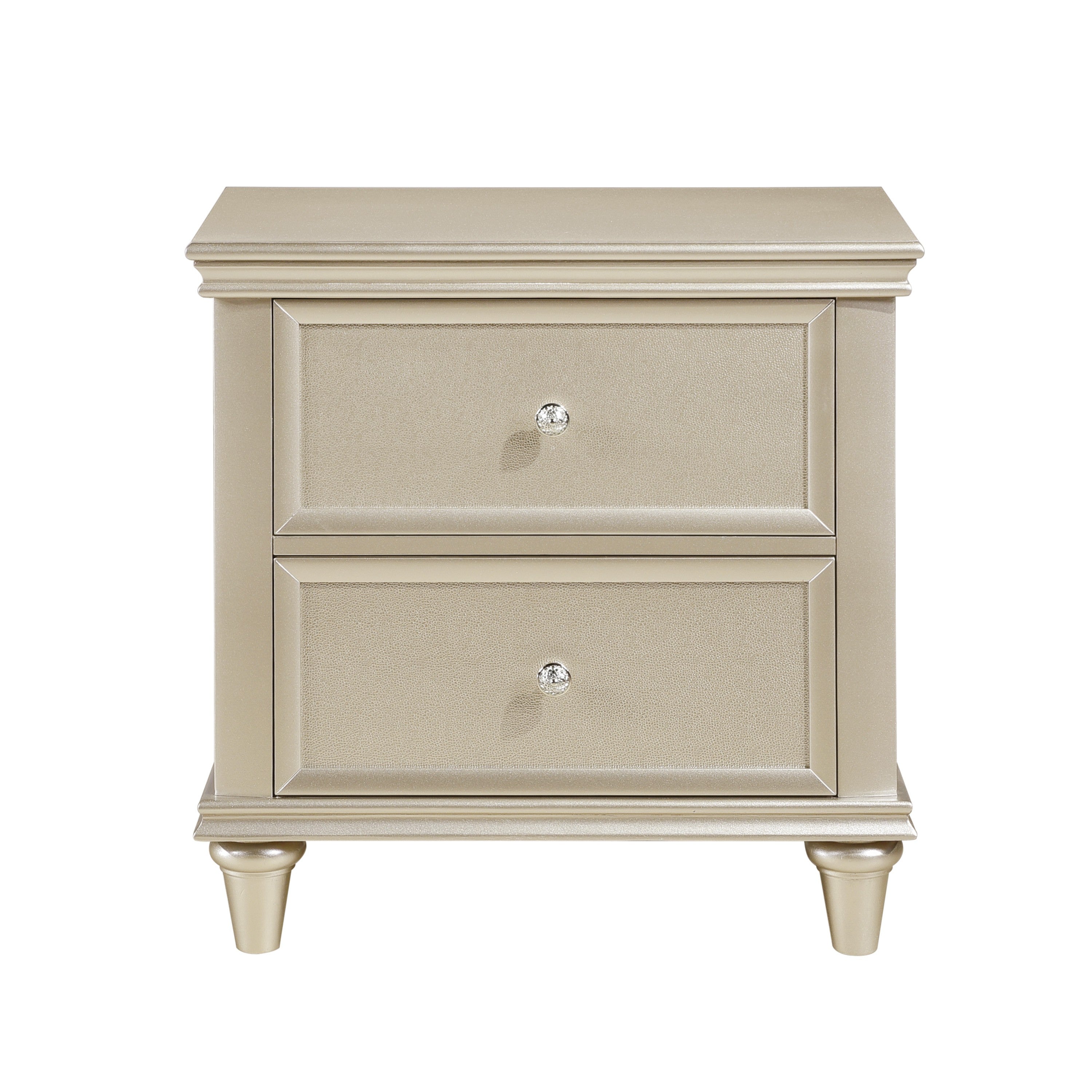 Celandine Silver Nightstand - 1928-4 - Bien Home Furniture & Electronics