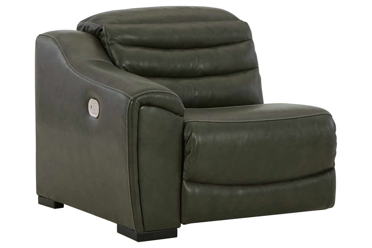 Center Line Dark Gray Left-Arm Facing Power Recliner - U6340458 - Bien Home Furniture & Electronics