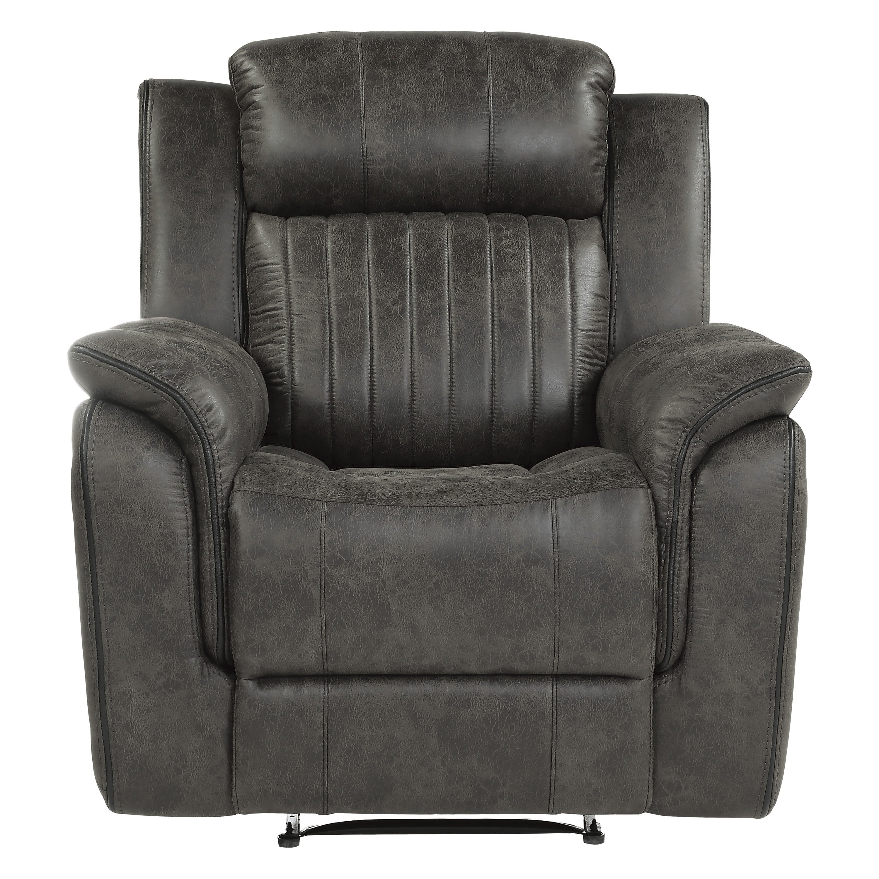 Centeroak Brownish Gray Reclining Chair - 9479BRG-1 - Bien Home Furniture & Electronics