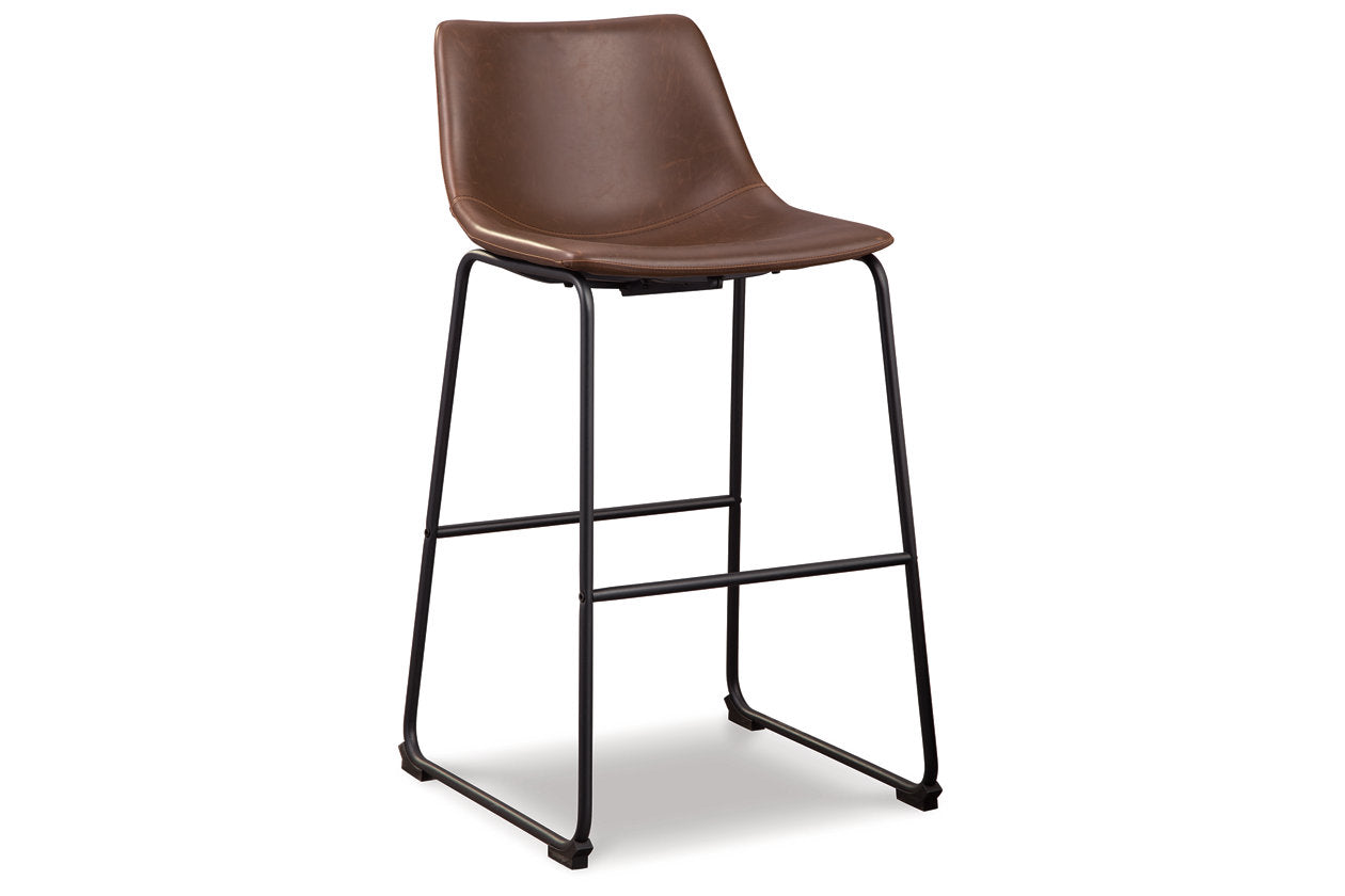 Centiar Brown Pub Height Barstool, Set of 2 - D372-130 - Bien Home Furniture & Electronics