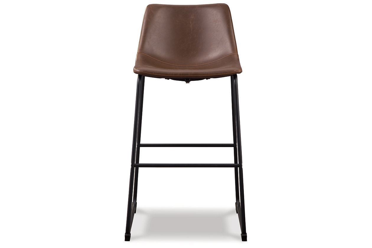 Centiar Brown Pub Height Barstool, Set of 2 - D372-130 - Bien Home Furniture & Electronics