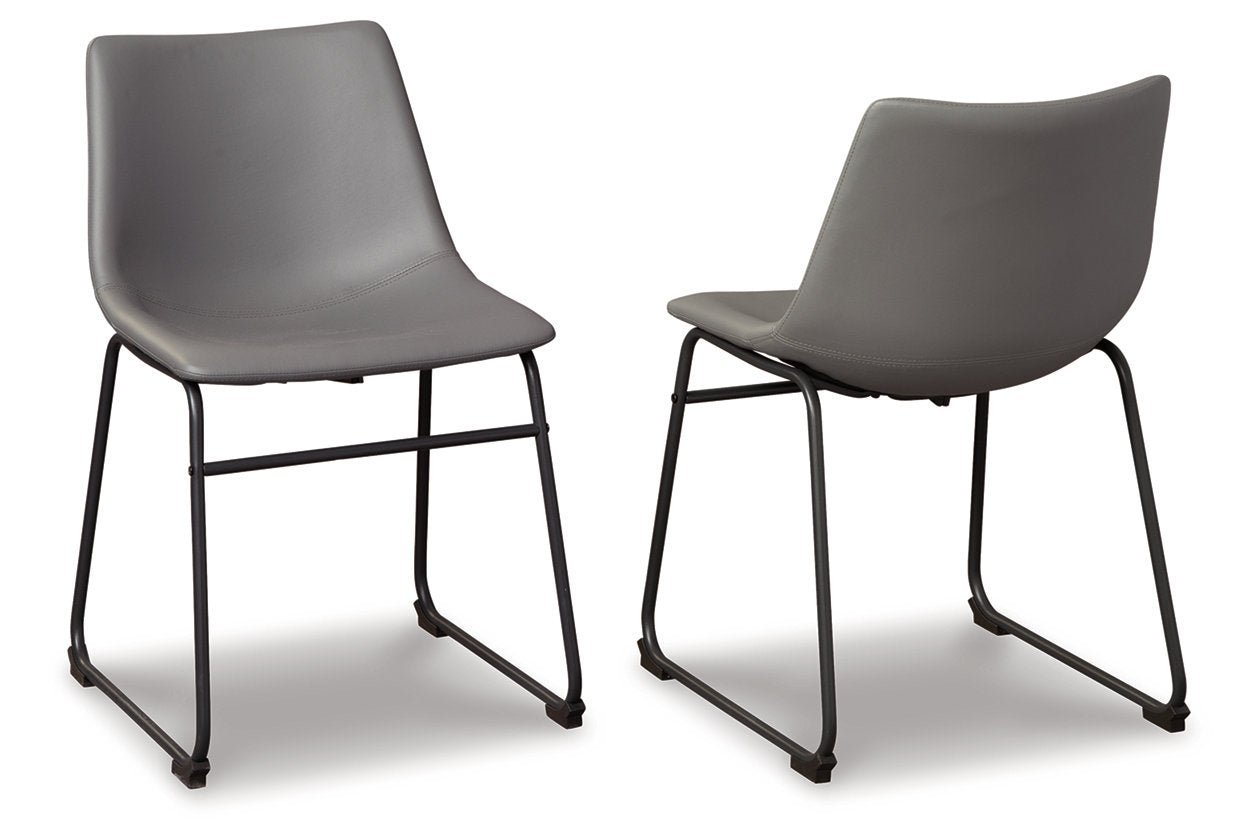 Centiar Gray Dining Chair, Set of 2 - D372-08 - Bien Home Furniture & Electronics