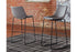 Centiar Gray Pub Height Barstool, Set of 2 - D372-830 - Bien Home Furniture & Electronics
