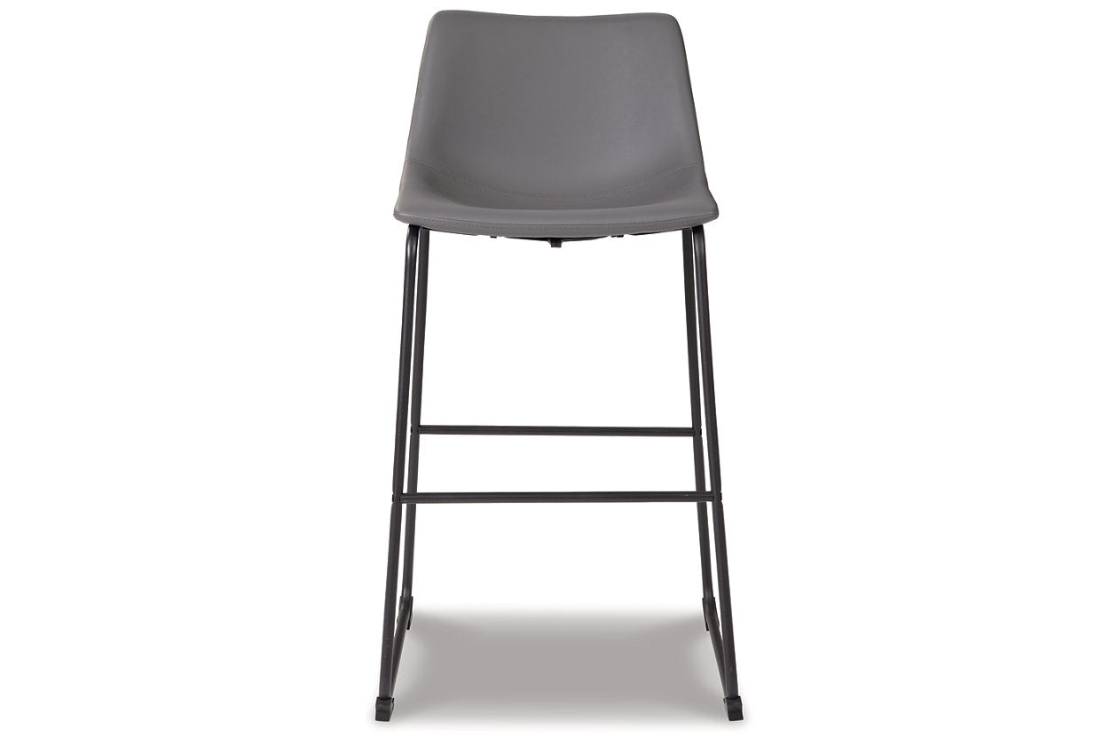 Centiar Gray Pub Height Barstool, Set of 2 - D372-830 - Bien Home Furniture & Electronics