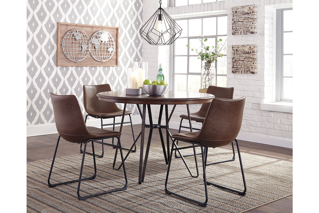 Centiar Two-tone Brown Dining Table - D372-15 - Bien Home Furniture & Electronics