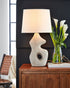 Chadrich Antique Beige Table Lamp (Set of 2) - L243664 - Bien Home Furniture & Electronics