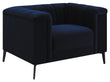 Chalet Blue Tuxedo Arm Chair - 509213 - Bien Home Furniture & Electronics