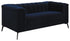Chalet Tuxedo Arm Loveseat Blue - 509212 - Bien Home Furniture & Electronics
