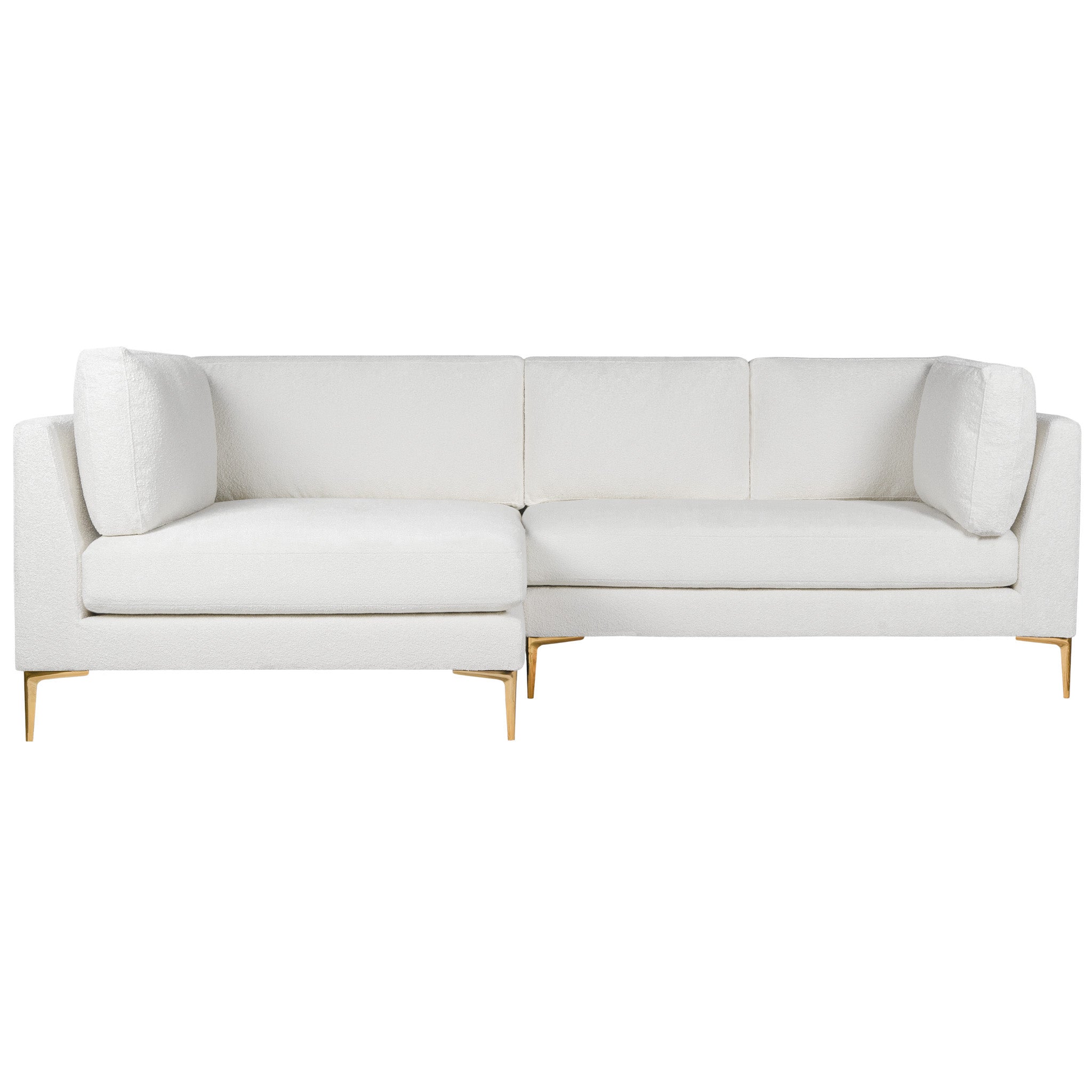 Chamberlain Beige Boucle LAF Sectional - MDM01806 - Bien Home Furniture & Electronics