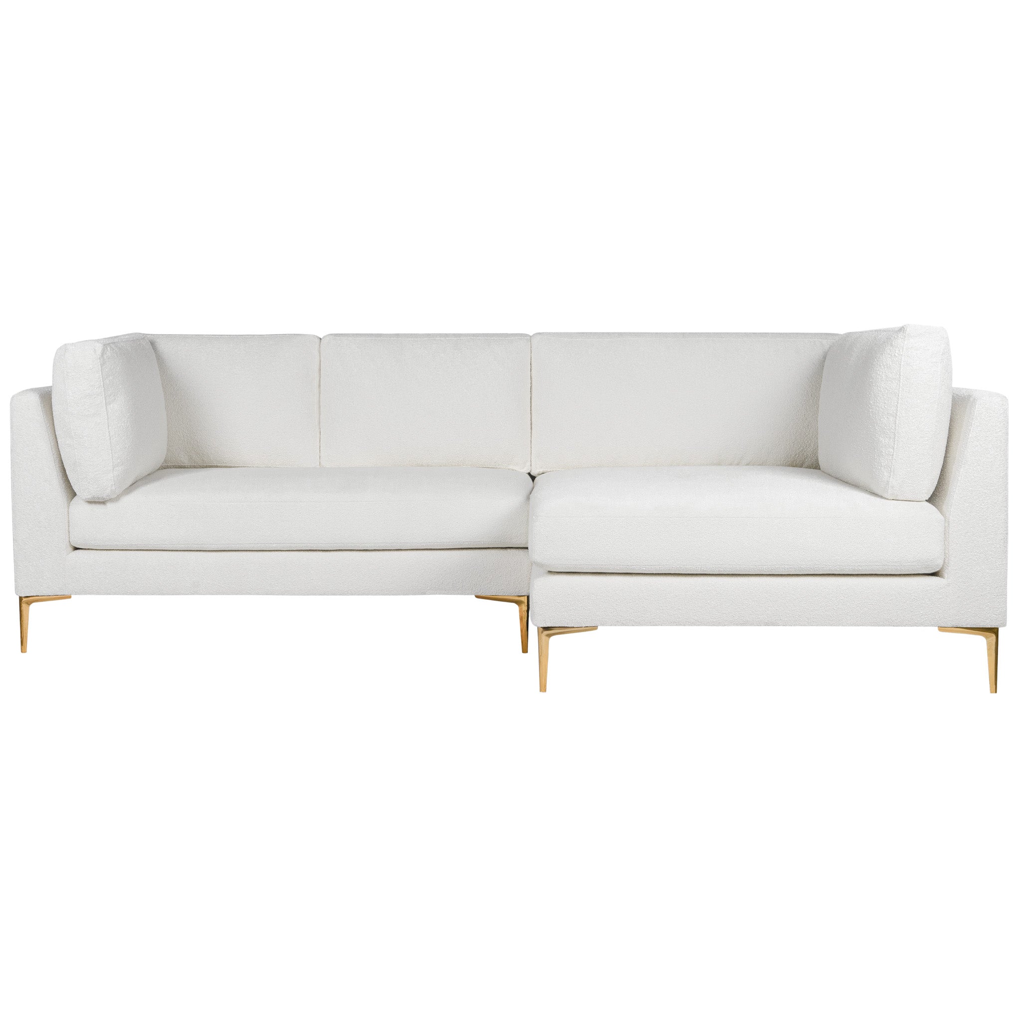Chamberlain Beige Boucle RAF Sectional - MDM01807 - Bien Home Furniture & Electronics