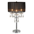 Chandelier Black 29.5" Table Touch Lamp, Set of 2 - 6121T - Bien Home Furniture & Electronics
