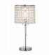 Chandelier Chrome 19" Table Lamp - 6213T-CH-1 - Bien Home Furniture & Electronics