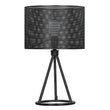 Chapin Metal Mesh Shade Table Lamp Matte Black - 923300 - Bien Home Furniture & Electronics