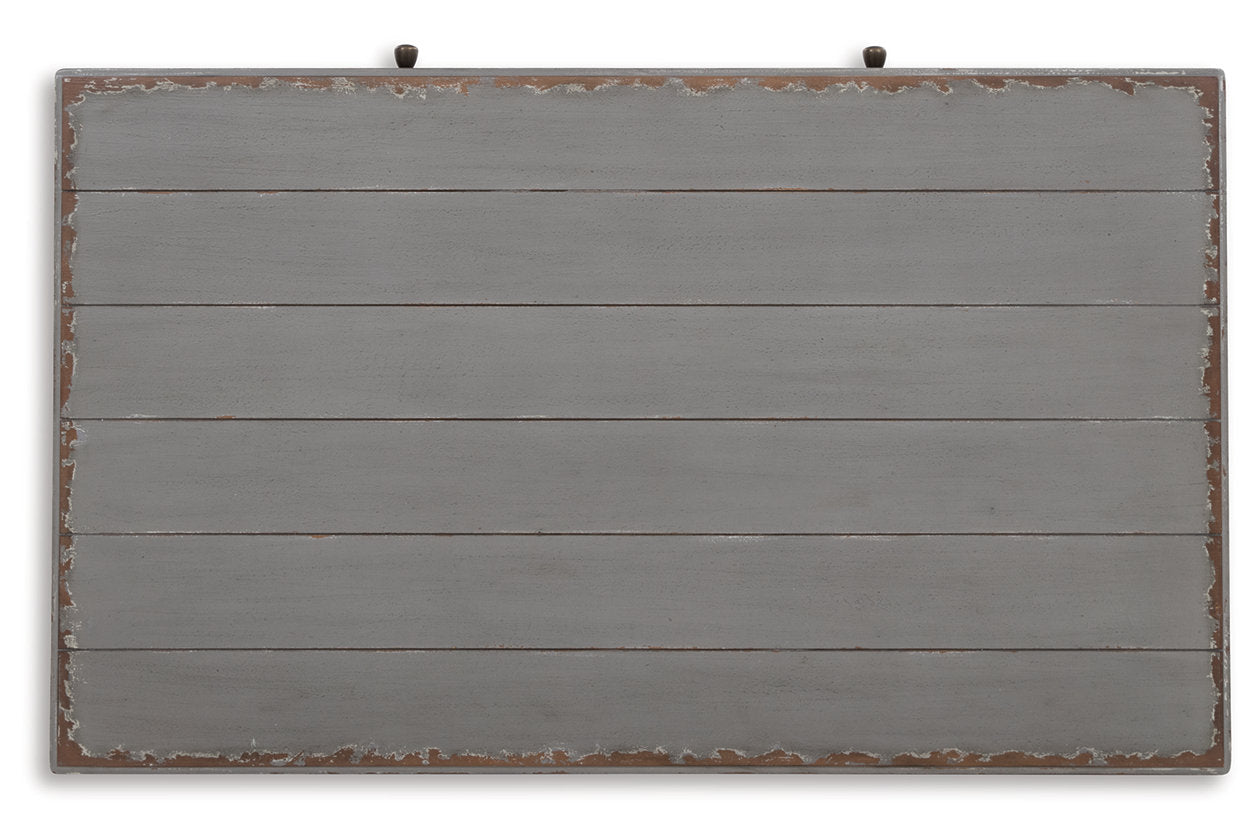 Charina Antique Gray Coffee Table - T784-1 - Bien Home Furniture & Electronics