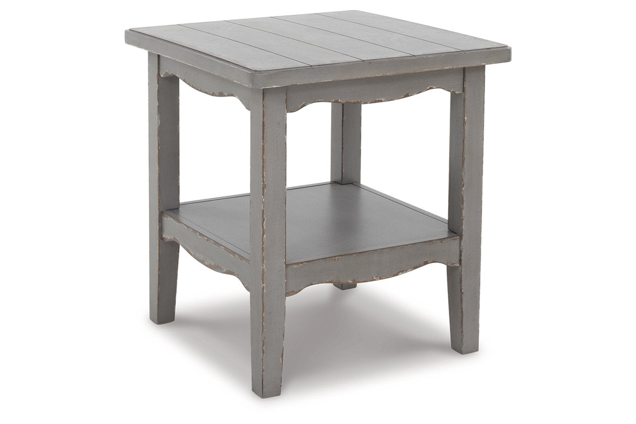 CHARINA Antique Gray End Table - T784-2 - Bien Home Furniture & Electronics