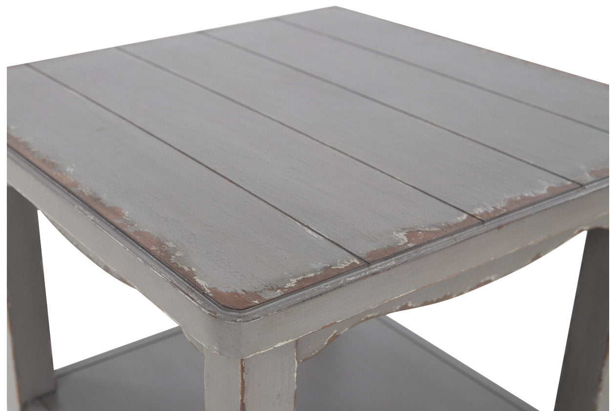 CHARINA Antique Gray End Table - T784-2 - Bien Home Furniture & Electronics