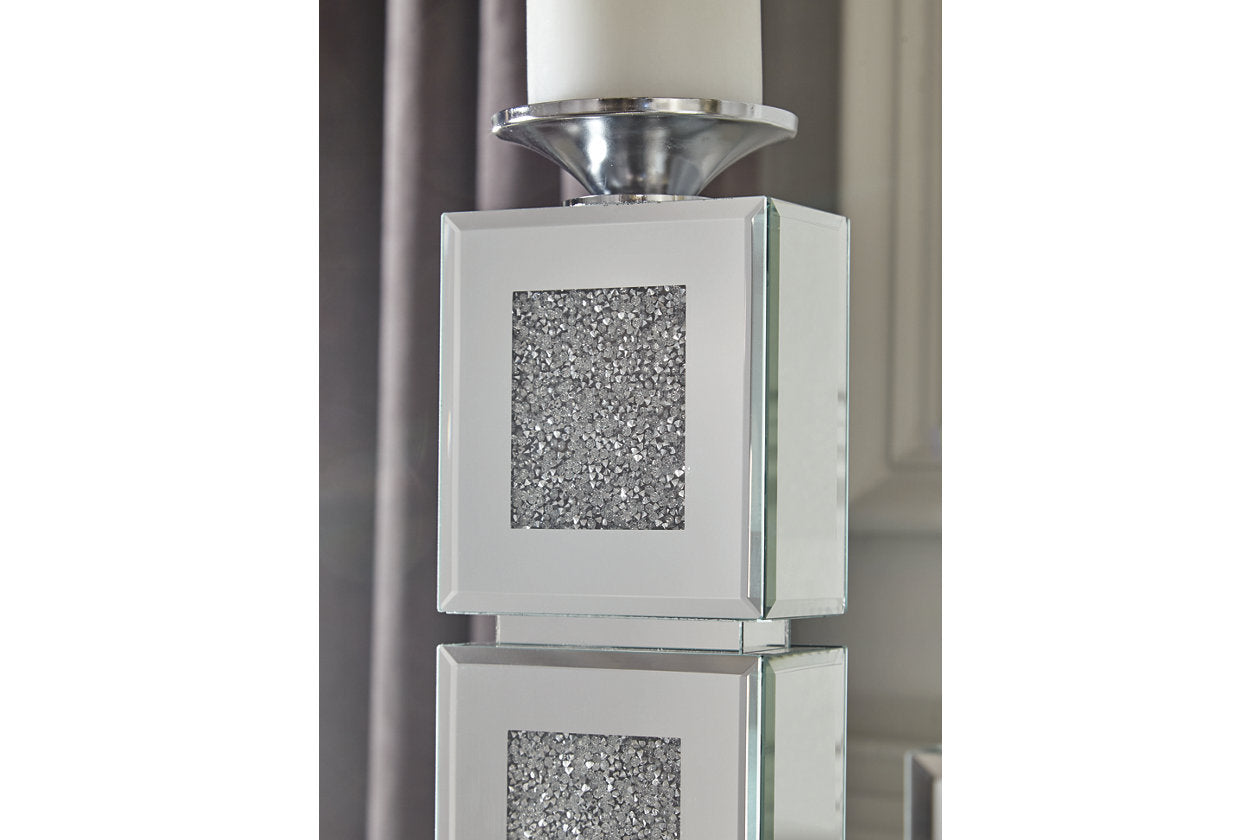 Charline Mirror Candle Holder, Set of 2 - A2000411 - Bien Home Furniture &amp; Electronics