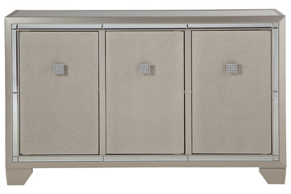 Chaseton Champagne Accent Cabinet - A4000335 - Bien Home Furniture &amp; Electronics