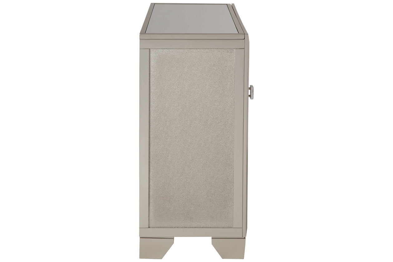 Chaseton Champagne Accent Cabinet - A4000335 - Bien Home Furniture & Electronics