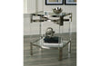 Chaseton Clear/Silver Finish Accent Table - A4000334 - Bien Home Furniture & Electronics