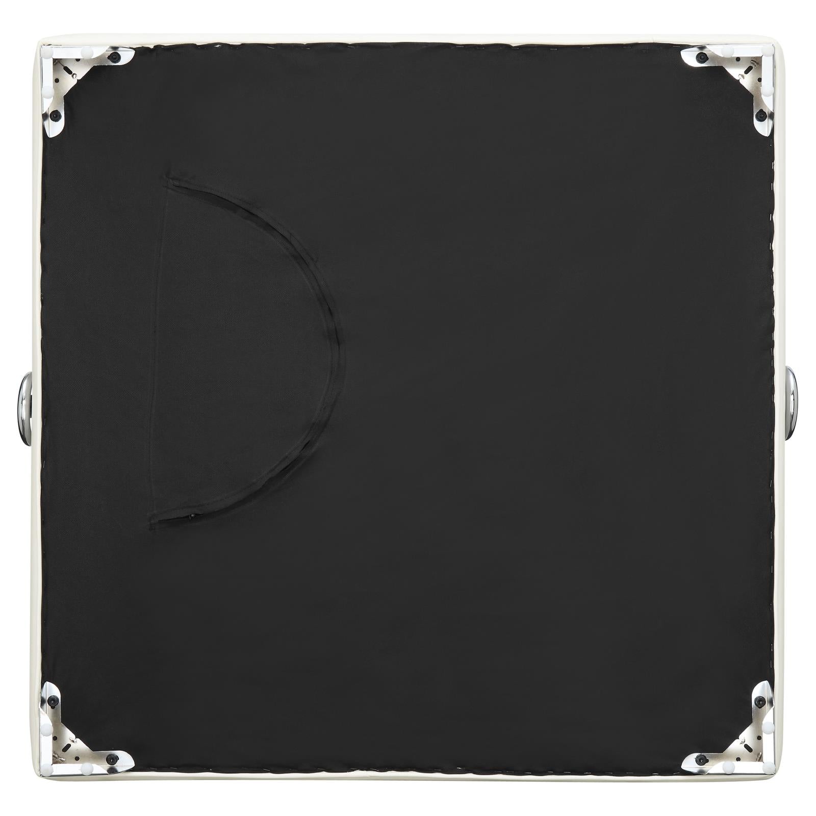 Chaviano Pearl White Tufted Upholstered Chair - 505393 - Bien Home Furniture & Electronics