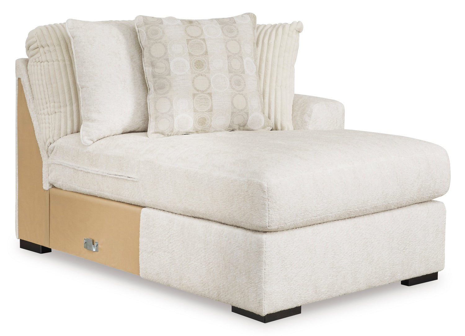 Chessington Ivory 4-Piece RAF Chaise Sectional - SET | 6190417 | 6190434 | 6190466 | 6190477 - Bien Home Furniture & Electronics