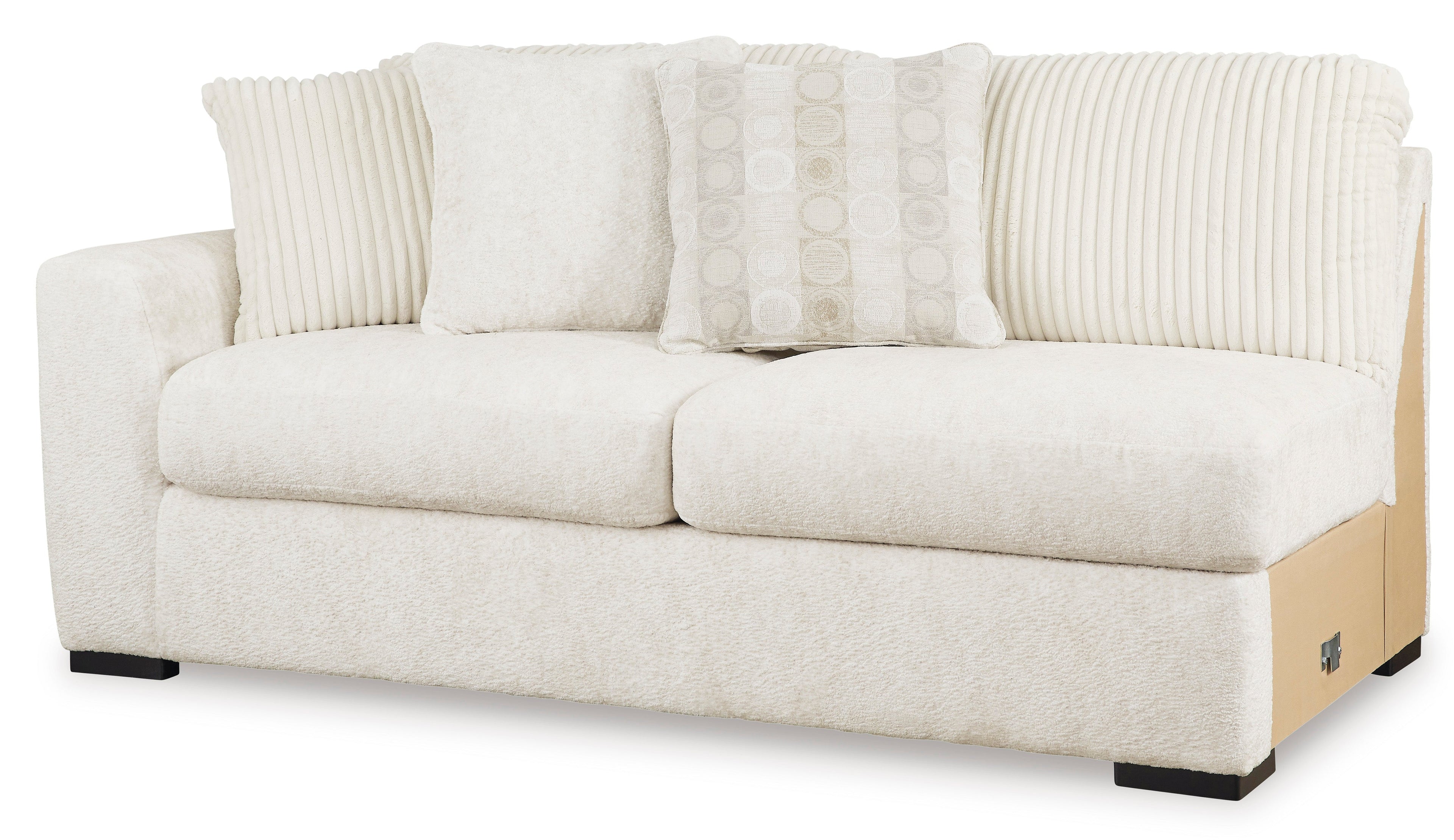 Chessington Ivory 4-Piece RAF Chaise Sectional - SET | 6190417 | 6190434 | 6190466 | 6190477 - Bien Home Furniture & Electronics